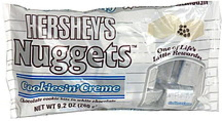 Hersheys Cookies 'N' Creme Nuggets 9.2 oz, Nutrition Information Innit