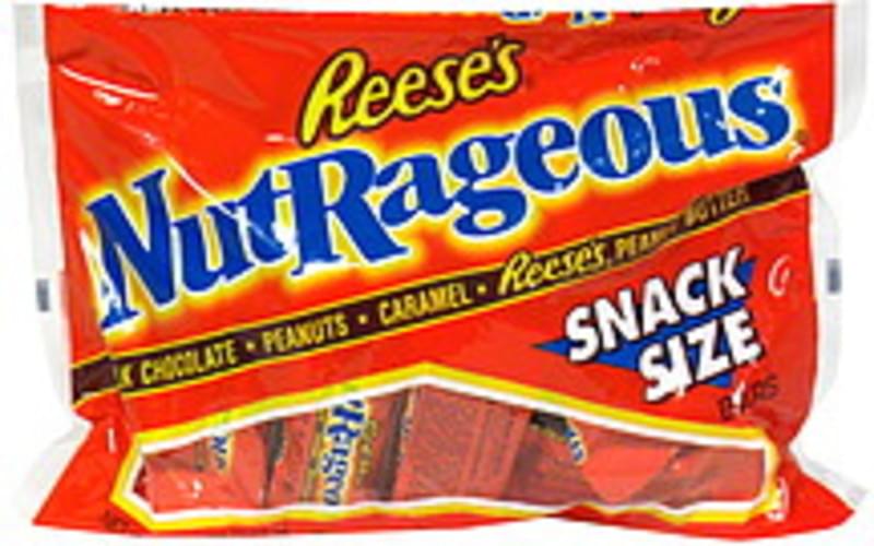 Reeses Snack Size Bars Nutrageous 11.4 oz, Nutrition Information Innit