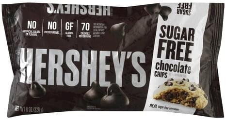 Hersheys Sugar Free Chocolate Chips - 8 oz, Nutrition Information | Innit