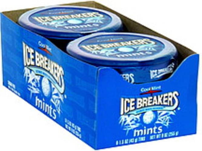 Ice Breakers Cool Mint Mints 6 ea, Nutrition Information Innit