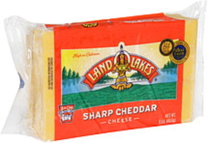 Land O Lakes Sharp Cheddar Cheese 1 lb, Nutrition Information Innit
