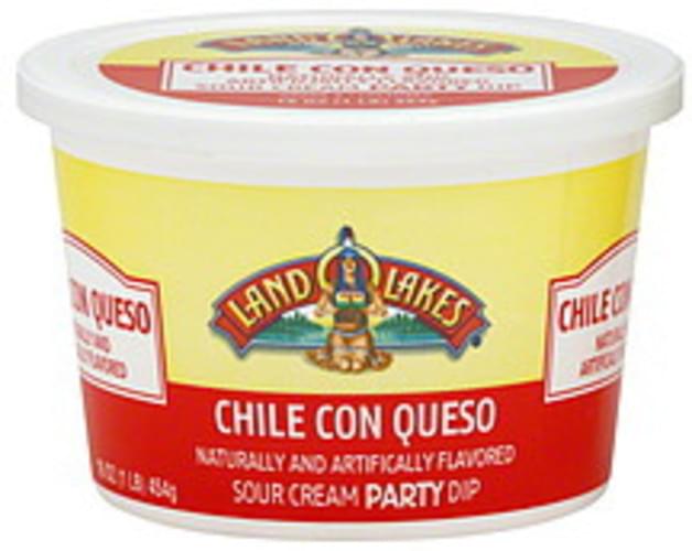 Land O Lakes Sour Cream, Chile Con Queso Party Dip 16 oz, Nutrition