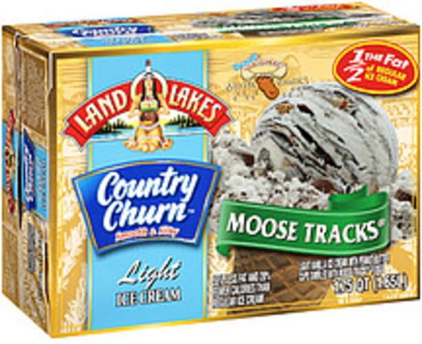 Land O Lakes Country Churn Moose Tracks Ice Cream 1.75 QT, Nutrition