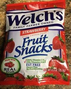 Welch's Fruit Snacks Strawberry