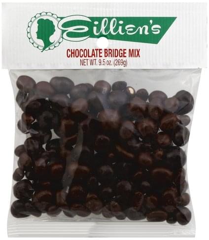 Eilliens Chocolate Bridge Mix 9.5 oz, Nutrition Information Innit