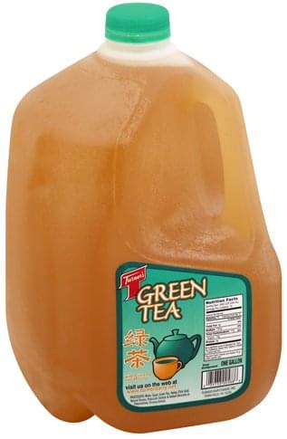 Turners with Ginseng and Honey Green Tea - 1 gl, Nutrition Information ...