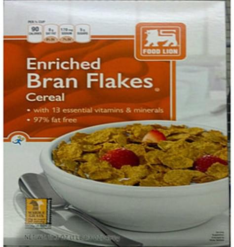 Food Lion Enriched Bran Flakes Cereal - 29 g