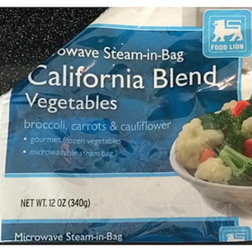 Food Lion California Blend Vegetables 95 g, Nutrition Information Innit
