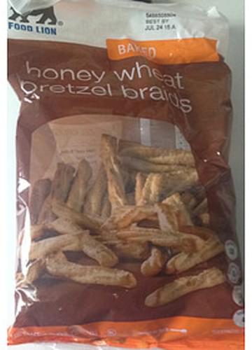 Food Lion Honey Wheat Pretzel Braids - 30 g, Nutrition Information | Innit