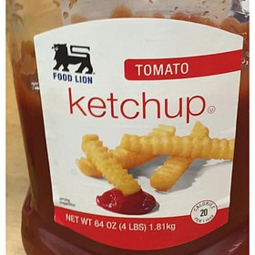 Food Lion Tomato Ketchup 17 g, Nutrition Information Innit