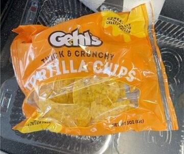 Gehl's Nacho Tortilla Chips - 30 g, Nutrition Information | Innit