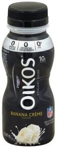 Oikos Yogurt Drink Nonfat, Banana Creme Flavor