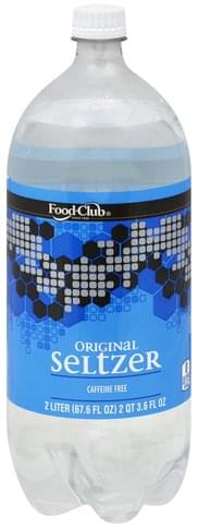 Food Club Original Seltzer - 67.6 oz