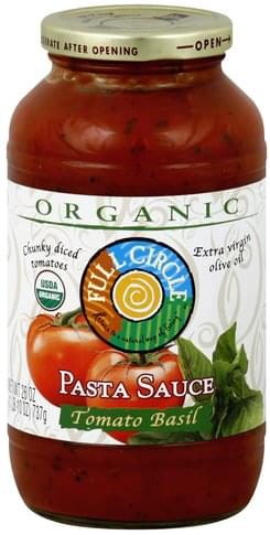 Full Circle Tomato Basil Pasta Sauce - 26 oz