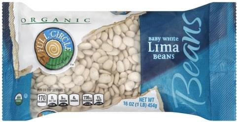 Full Circle Baby White Lima Beans - 16 oz