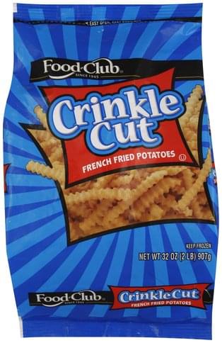 Food Club - Food Club, Crinkle Cut French Fried Potatoes (32 oz