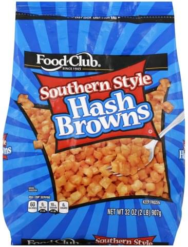 Food Club Southern Style Hash Browns - 32 oz