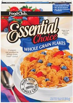 Food Club Cereal Essential Choice Whole Grain Flakes