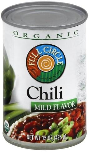 Full Circle Mild Flavor Chili - 15 oz