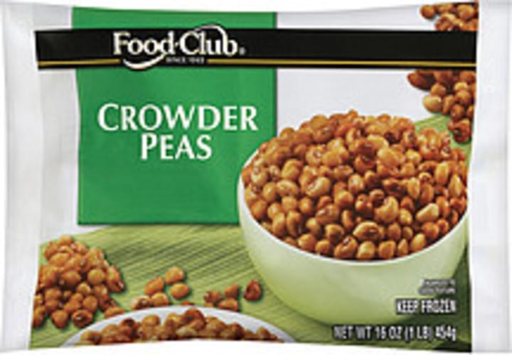 Food Club Crowder Peas - 16 oz