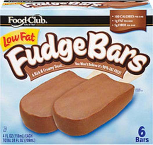 low fat fudge bars