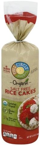 Full Circle Salt Free Rice Cakes - 4.9 oz