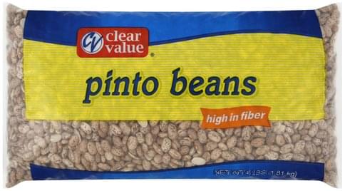 Clear Value Pinto Beans - 4 lb