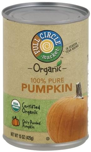 Full Circle 100% Pure Pumpkin - 15 oz