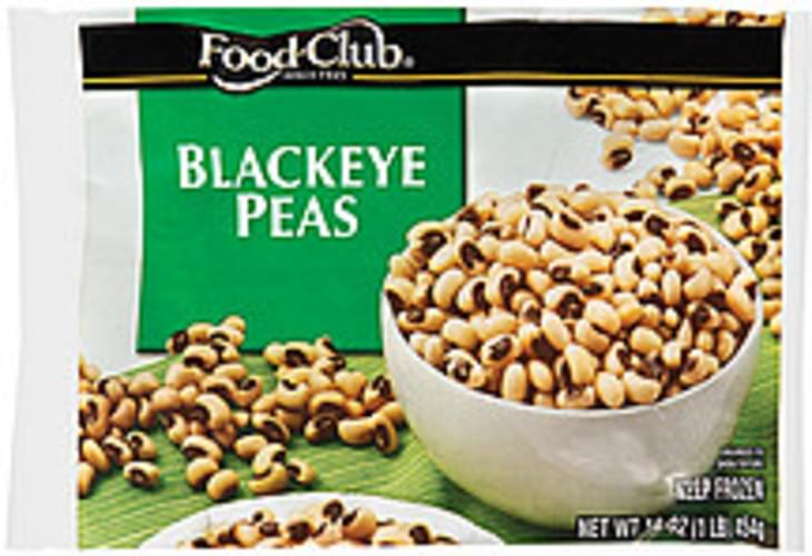 Food Club Blackeye Peas - 16 oz