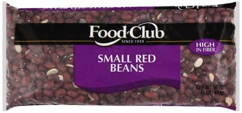 Food Club Small Red Beans - 16 oz
