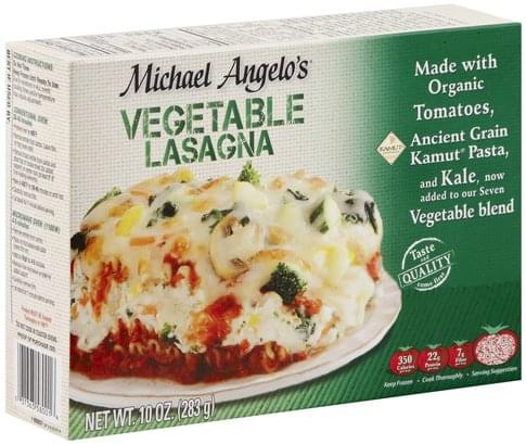 Michael Angelos Vegetable Lasagna - 10 oz