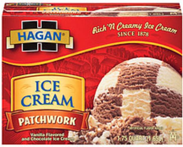 Hagan Patchwork Ice Cream 1.75 QT, Nutrition Information Innit