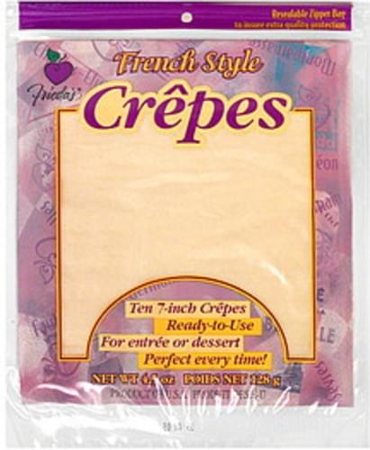 Friedas French Style Crepes - 10 ea