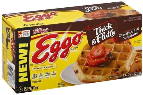 Eggo Chocolate Chip Strawberry Waffles 6 Ea Nutrition Information Innit Eggo Chocolate Chip Strawberry Waffles 6 Ea Nutrition Information Innit