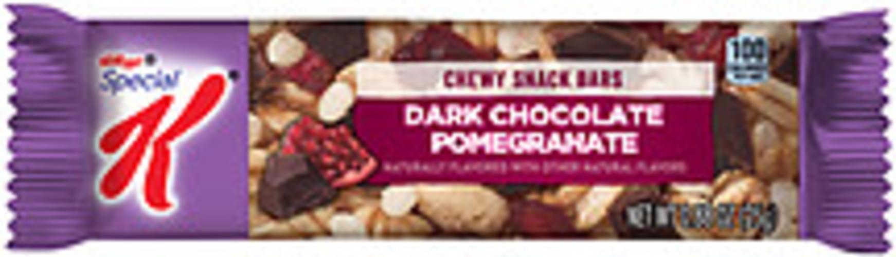 Kellogg's Special K Dark Chocolate Pomegranate Chewy Snack Bars 0.88