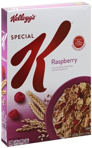 Kelloggs Raspberry Cereal - 12.5 oz, Nutrition Information | Innit