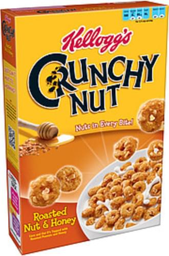 Kellogg S Crunchy Nut Roasted Nut Honey Cereal 13 6 Oz Nutrition Information Innit Kellogg S Crunchy Nut Roasted Nut Honey Cereal 13 6 Oz Nutrition Information Innit