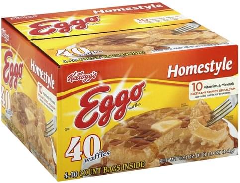 Eggo Homestyle Waffles 40 Ea Nutrition Information Innit Eggo Homestyle Waffles 40 Ea Nutrition Information Innit