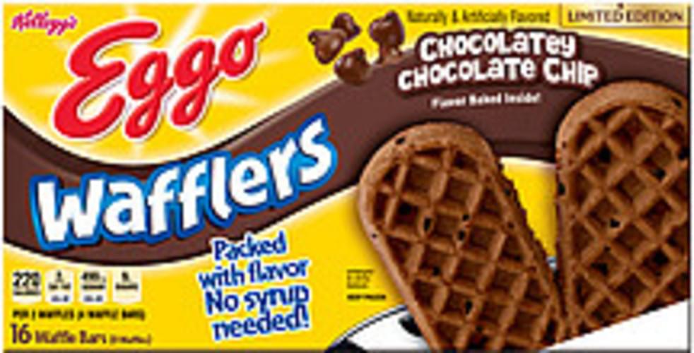 Kellogg's Eggo Wafflers Chocolatey Chocolate Chip Waffle Bars 10.7 oz