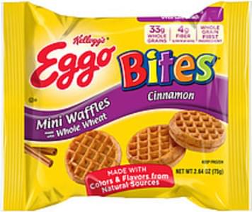 Eggo Bites Cinnamon Mini Waffles 2 64 Oz Nutrition Information Innit