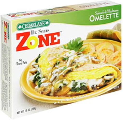 Cedarlane Spinach & Mushroom Omelette - 10 oz
