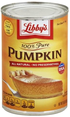 Libbys 100% Pure Pumpkin - 15 oz