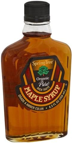 Spring Tree Organic Maple Syrup - 8.5 oz