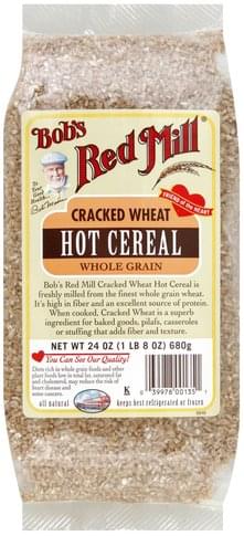 Bobs Red Mill Whole Grain, Cracked Wheat Hot Cereal - 24 oz