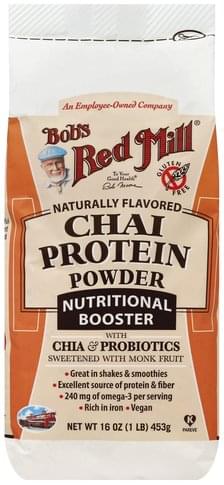 Bobs Red Mill Chai Protein Powder - 16 oz