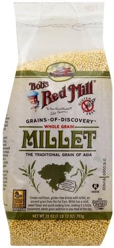 Bobs Red Mill Whole Grain Millet - 28 oz