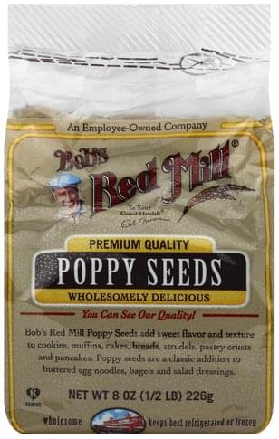 Bobs Red Mill Poppy Seeds - 8 oz