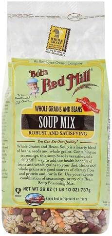 Bobs Red Mill Whole Grains and Beans Soup Mix - 26 oz
