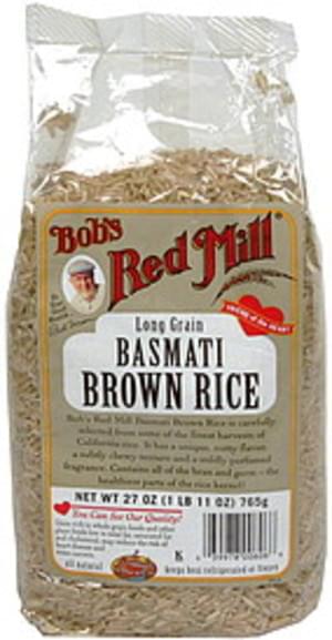 Bobs Red Mill Long Grain Basmati Brown Rice - 27 oz