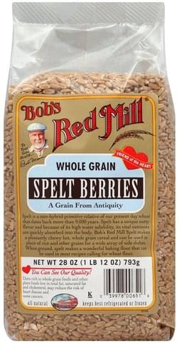 Bobs Red Mill Whole Grain Spelt Berries - 28 oz